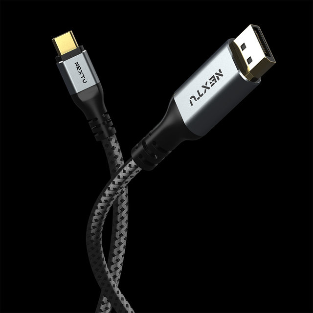 넥스트유 케오좌 ZCDP8432-8K 8K C타입 to DP1.4 케이블 2M