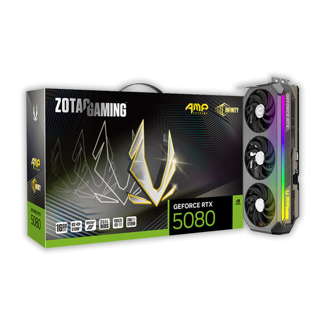 ZOTAC GAMING 지포스 RTX 5080 AMP EXTREME INFINITY D7 16GB 그래픽카드