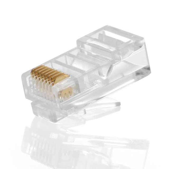 넥스트유 NEXT-RJ45 CAT5e RJ45 커넥터 모듈러 100개입 