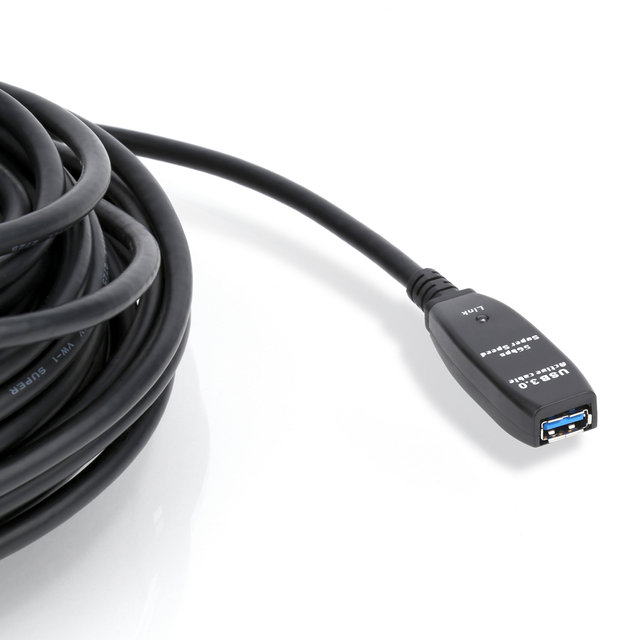 넥스트유 NEXT-USB40U3PW USB3.0 리피터 40M 유전원 케이블