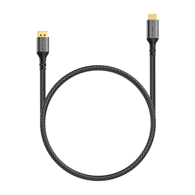 넥스트유 ZDPHC8421-8K 케선화 8K60 DP1.4 to HDMI2.1 케이블 1M