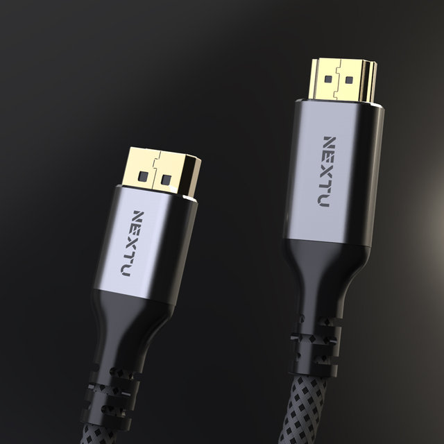 넥스트유 ZDPHC8421-8K 케선화 8K60 DP1.4 to HDMI2.1 케이블 1M