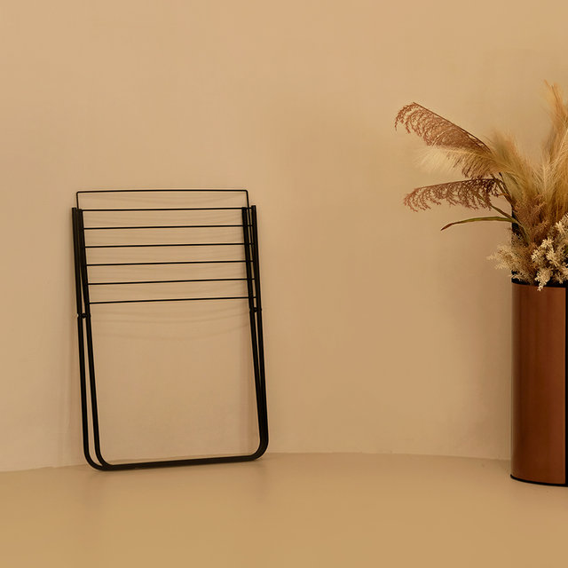 [바이홈] 미니 건조대 - 화이트/블랙