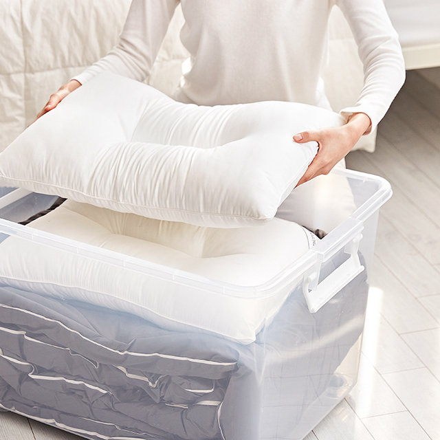 이동식 투명 리빙박스 120L