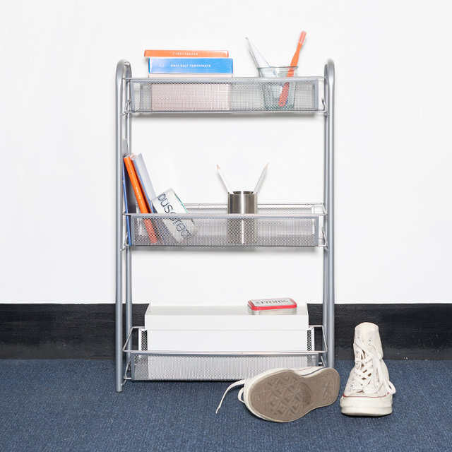 메쉬 선반 3단 슬림