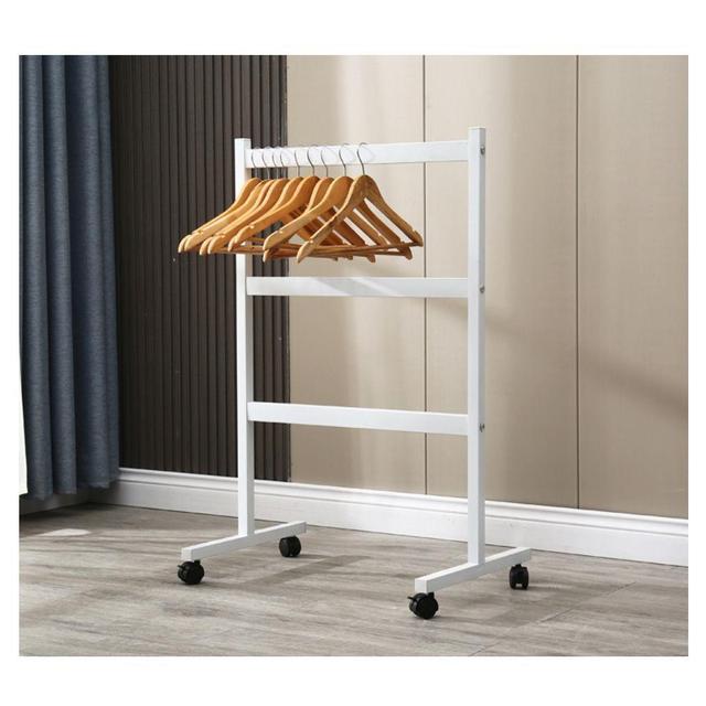 키밍 이동식 옷걸이 3단정리대 거치대 행거 스탠드[W96F6E1]