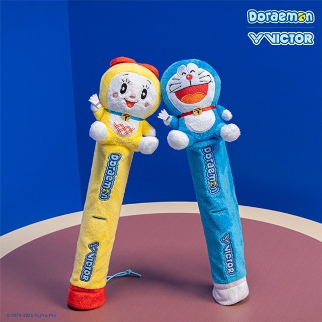 빅터 X 도라에몽 도라미 배드민턴 라켓 그립 커버