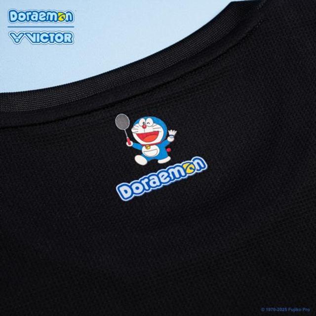 빅터 X 도라에몽 T-503DRM 남성 여성 반팔 티셔츠