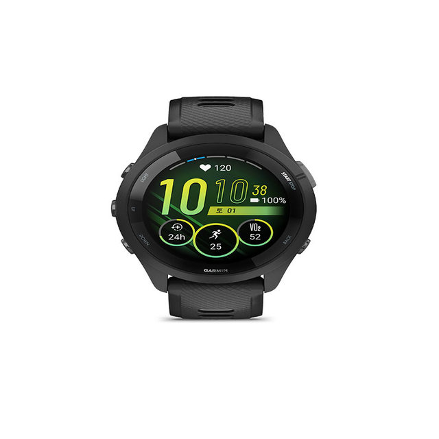 가민 포러너 265 뮤직 블랙 GPS 스마트워치