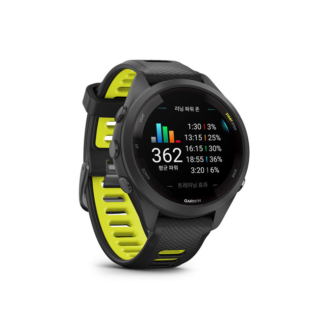 가민 포러너 265S 뮤직 블랙 GPS 스마트워치