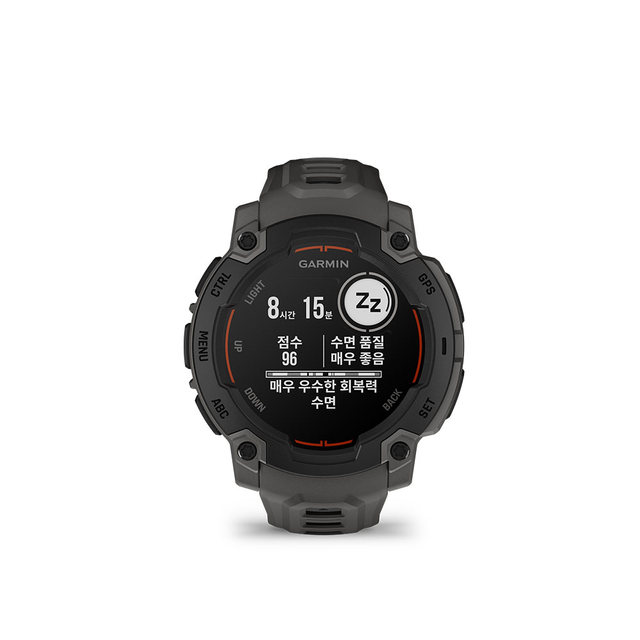 가민 인스팅트 E 45mm 블랙 차콜 밴드 멀티스포츠 GPS 스마트워치