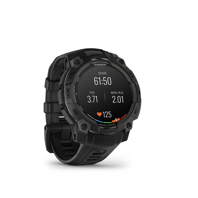 가민 인스팅트 3 45mm 아몰레드 블랙 멀티스포츠 GPS 스마트워치
