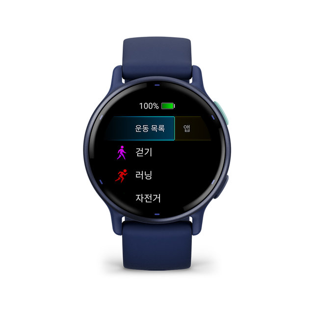 가민 비보액티브5 블루 피트니스 GPS 스마트워치