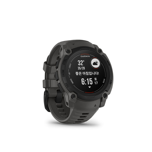 가민 인스팅트 E 40mm 블랙 차콜 밴드 멀티스포츠 GPS 스마트워치