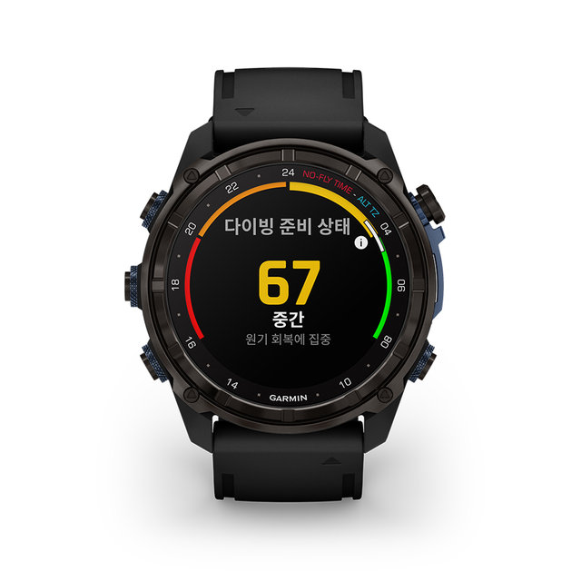 Garmin 디센트 MK3i 51mm 카본그레이DLC 티타늄/블랙 다이빙컴퓨터