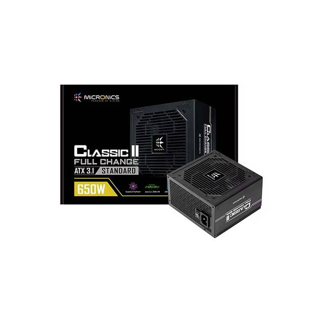 마이크로닉스 Classic II 풀체인지 650W 80PLUS스탠다드 ATX3.1