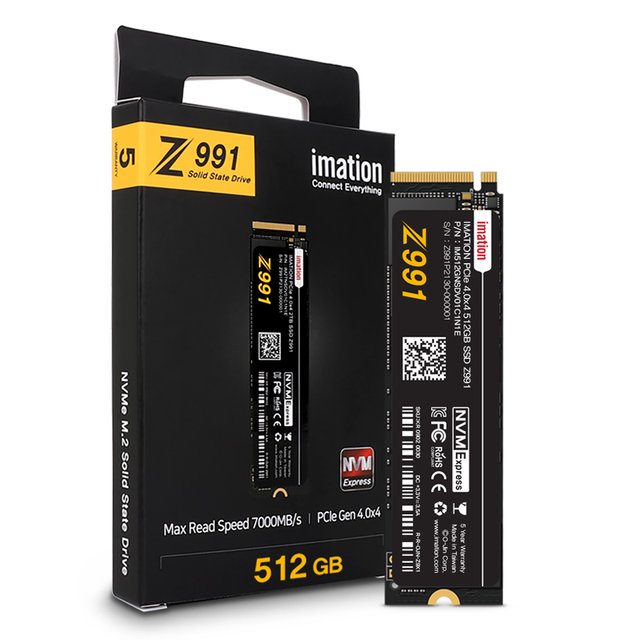 -총판- 이메이션 Z991 1TB M.2 NVMe SSD (GEN4/DRAM/PS5 호환)