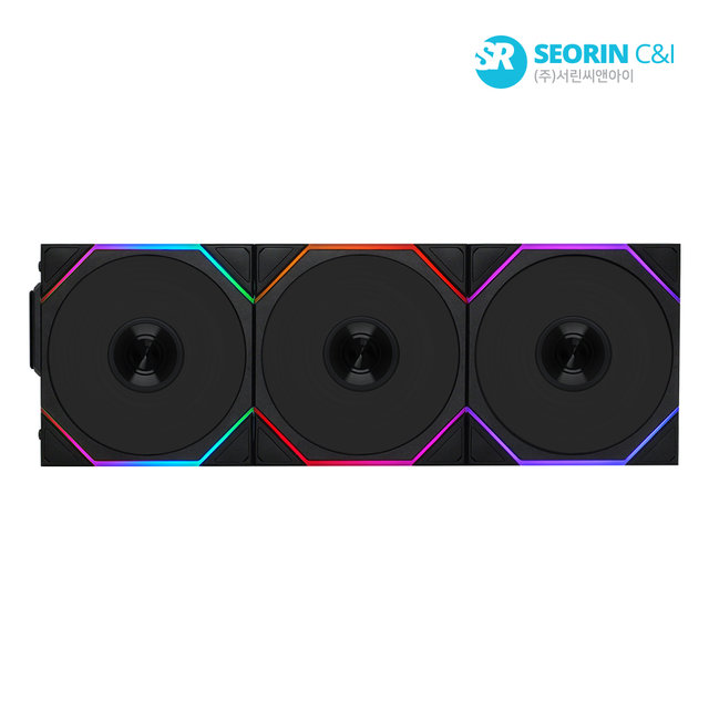 [서린공식] LIAN LI UNI FAN TL Wireless 120 블랙 3팩