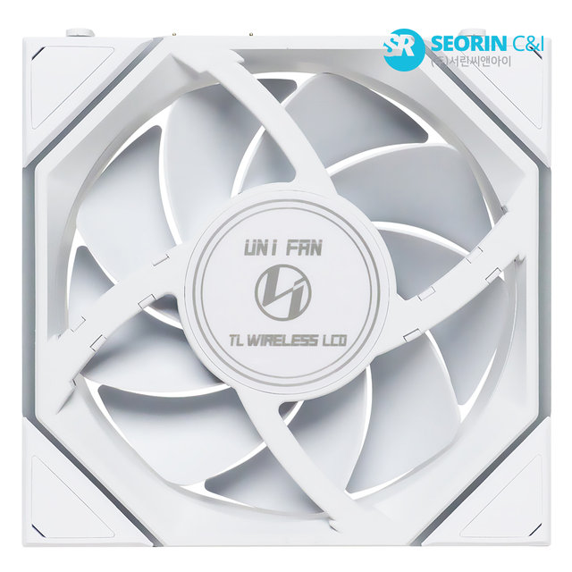 [서린공식] LIAN LI UNI FAN TL Wireless LCD 120 화이트 1팩