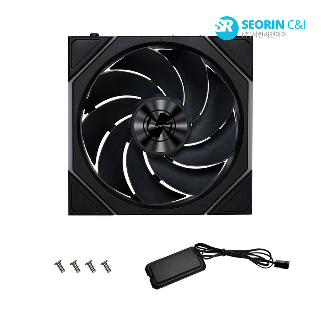 [서린공식] LIAN LI UNI FAN TL Wireless 120 리버스 블랙 1팩