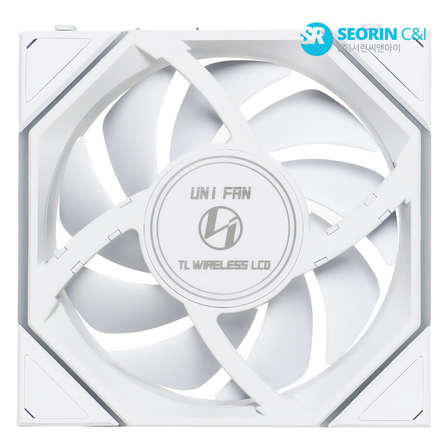 [서린공식] LIAN LI UNI FAN TL Wireless LCD 120 리버스 화이트 3팩