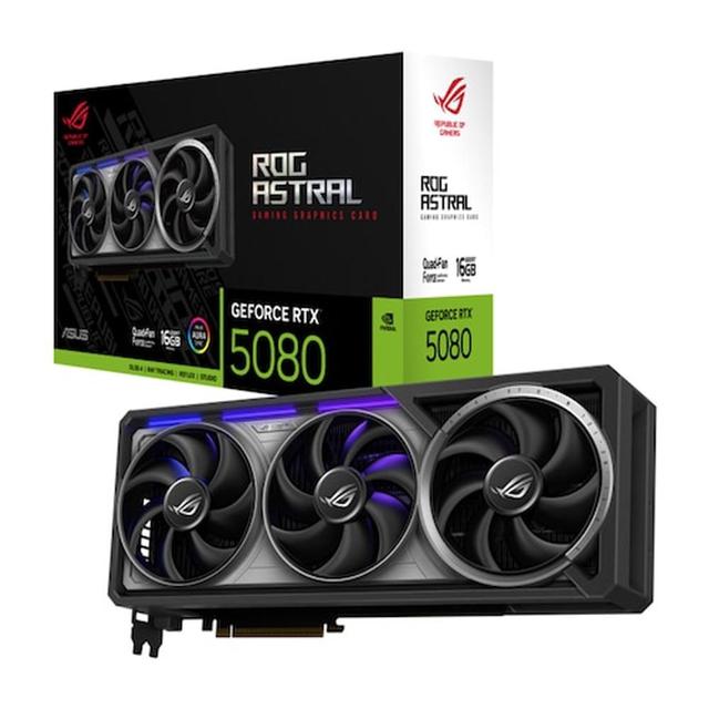 ASUS ROG Astral 지포스 RTX 5080 OC D7 16GB 인텍앤컴퍼니 [공인인증점]