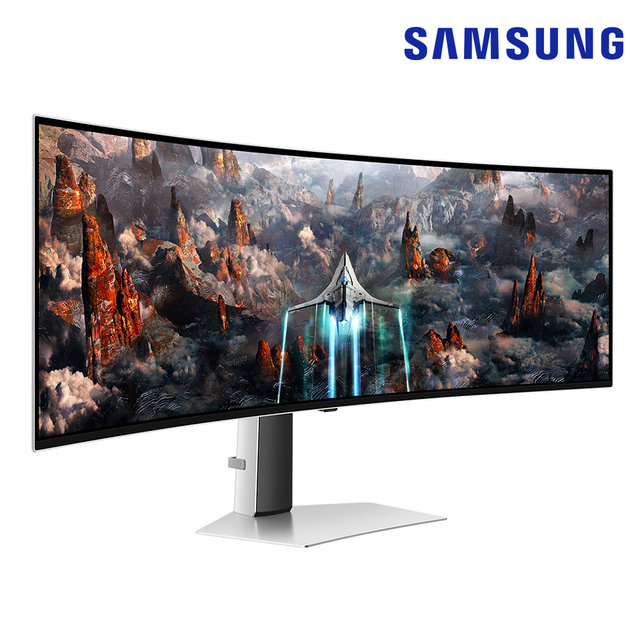 삼성전자 오디세이 OLED G9 S49CG934 124.3Cm QD-OLED 32:9 커브드 1800R DQHD 240Hz 예약판매