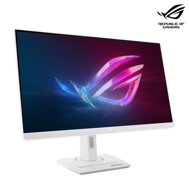 ASUS ROG STRIX XG27UCG-W 68Cm Fast IPS 평면 듀얼모드 4K 160Hz (FHD 320Hz) 게이밍 모니터 화이트