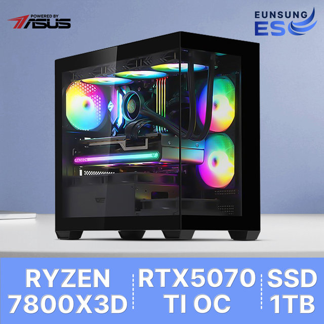 [한정수량특가] 라이젠 7800x3D_RTX5070TI_32GB_1TB 은성컴퓨터 조립PC