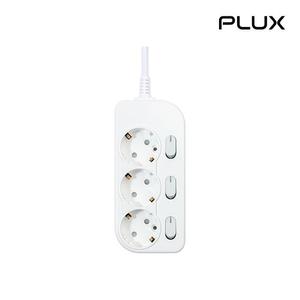 플럭스 절전형 멀티탭 개별스위치 3구 1.5M