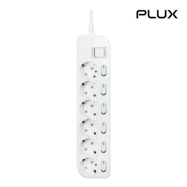 플럭스 절전형 멀티탭 개별 스위치 6구 3M