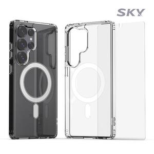 스카이 갤럭시 S25 울트라 맥세이프 케이스+강화유리 필름