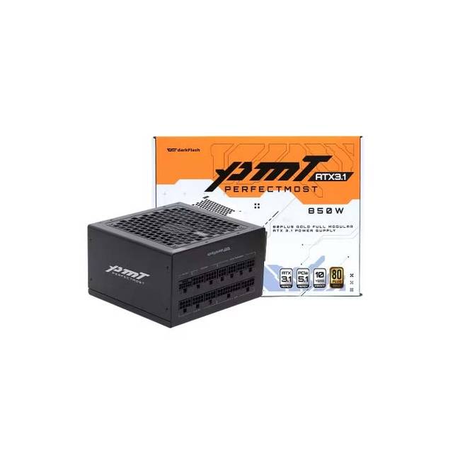 darkFlash 퍼펙트모스트 850W 80PLUS골드 풀모듈러 ATX3.1 블랙