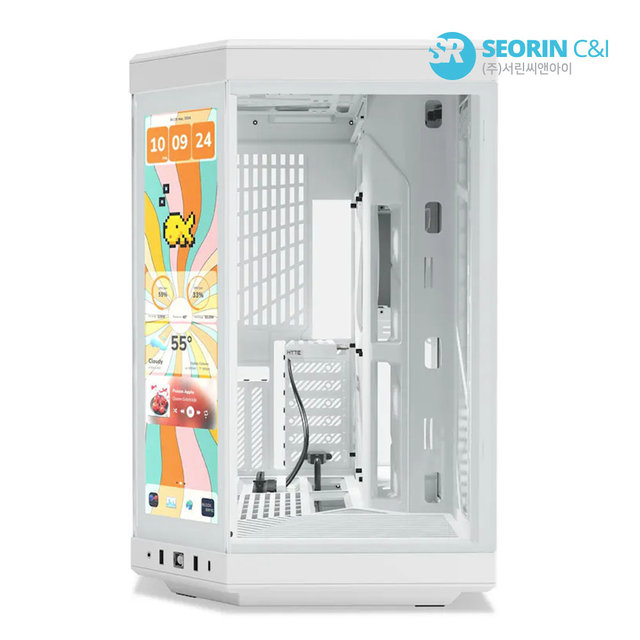 [서린공식] HYTE Y70 Touch Infinite Snow White