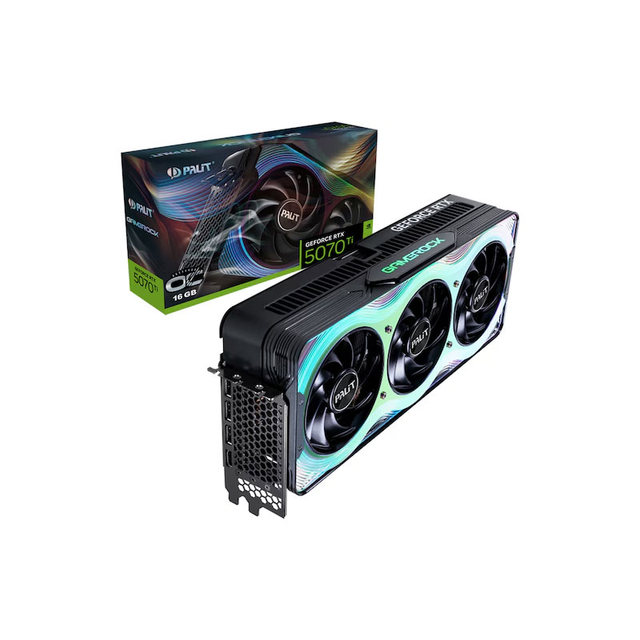 PALIT 지포스 RTX 5070 Ti GAMEROCK OC D7 16GB 이엠텍 /N