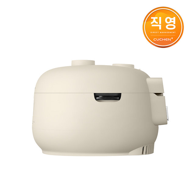 [고효율가전] 쿠첸 브레인 미니 풀스텐 듀얼프레셔 3인용 IH전기압력밥솥 크림옐로우 CRT-TWS0310CY