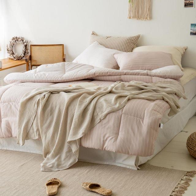 리빙밸류 비비 사계절 차렵이불 푹신한 이불 Q 단품