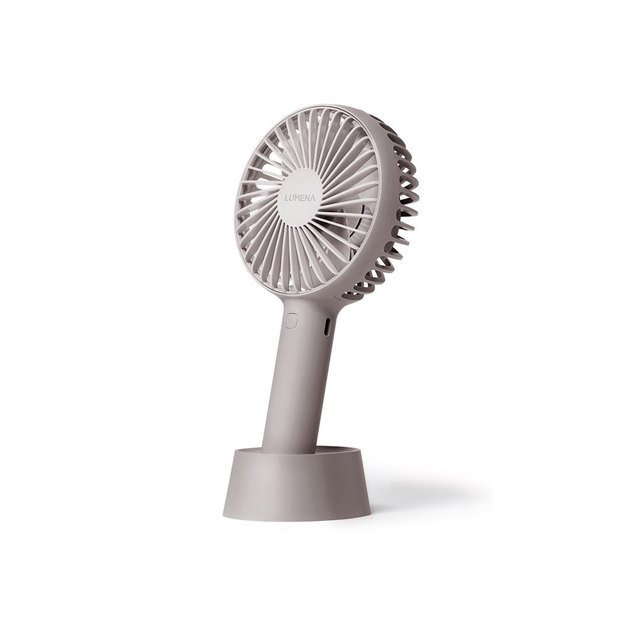 루메나 FAN PRO 4 휴대용 무선 선풍기 [핑키시그레이] FAN-PRO4-PG