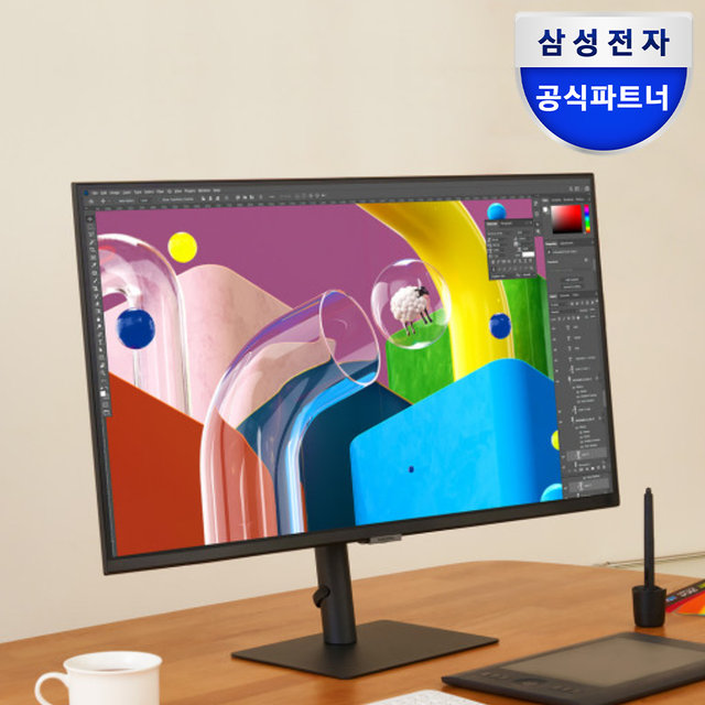 삼성 고해상도 모니터 4K UHD 80cm 뷰피니티 S8 S32B800