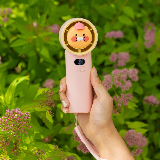 카카오프렌즈 Z터보 볼캡 춘식이 핸디 선풍기