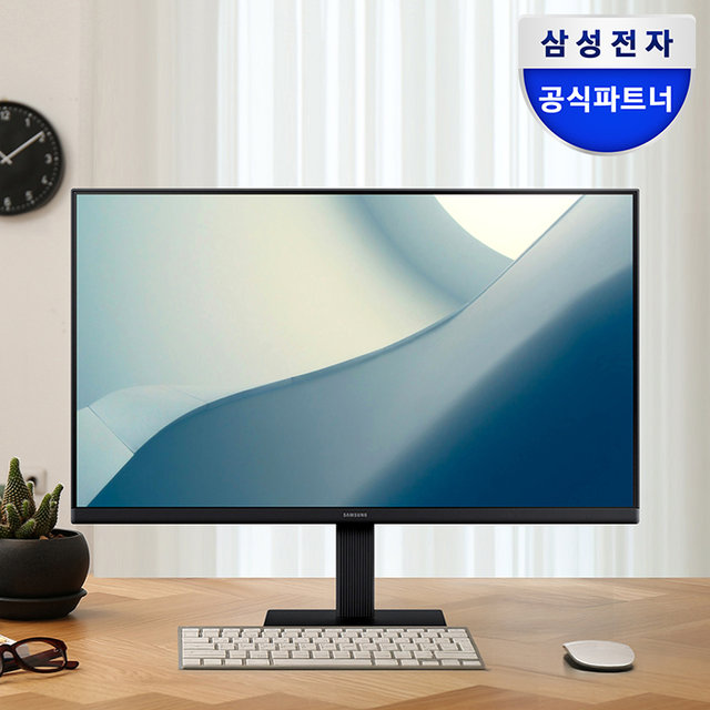 삼성전자 S27D300 68.6cm(27인치) 슬림베젤 에센셜 모니터 IPS 100Hz 사무용 보조 CCTV