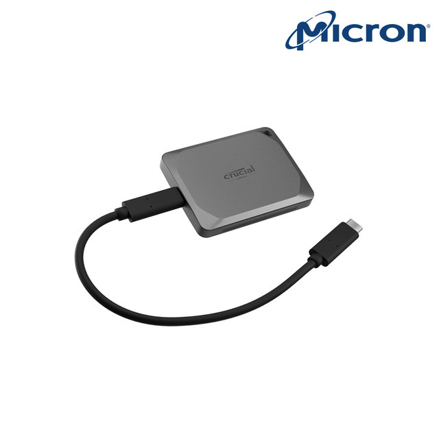 마이크론 크루셜 외장SSD X9 Pro Portable SSD 1TB 대원씨티에스