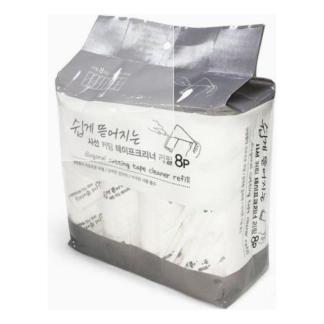 삼정크린 사선 커팅 테이프 크리너 리필용 대(8p)