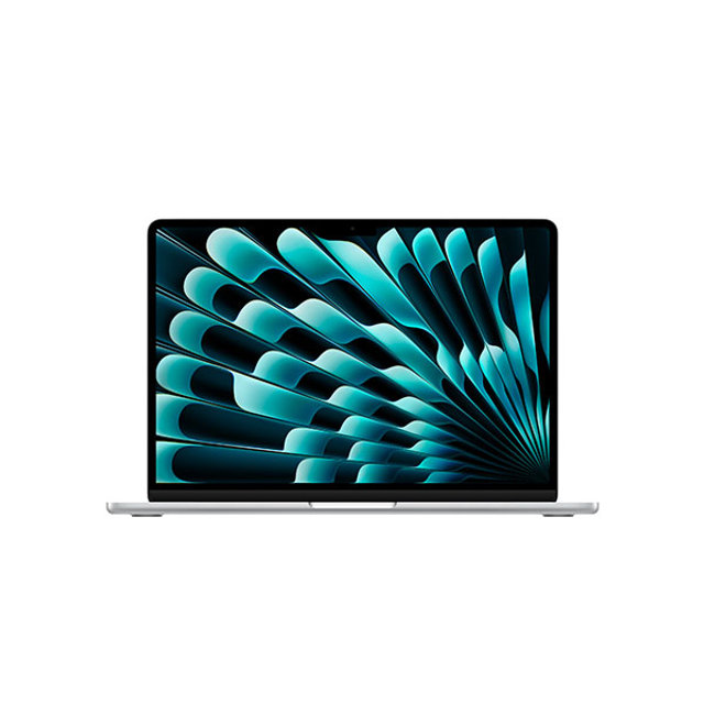 맥북에어 13 M4, 10코어 CPU, 8코어 GPU, 16GB RAM, 256GB SSD - 실버 [MW0W3KH/A]