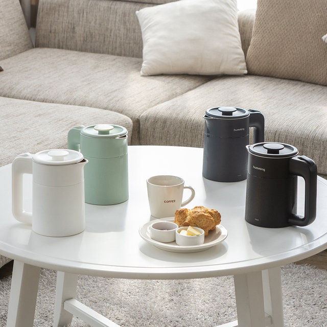 허밍 전기포트 HMK-2211W 미니 커피포트 휴대용 여행용 전기주전자