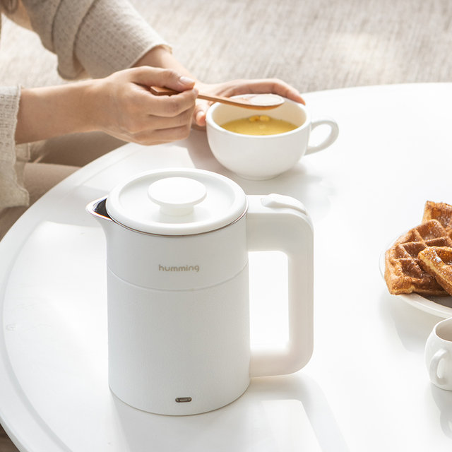 허밍 전기포트 HMK-2211W 미니 커피포트 휴대용 여행용 전기주전자