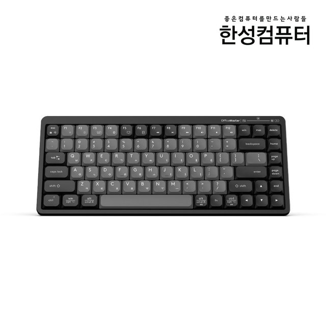 GK694 OfficeMaster 3모드 저소음 펜타그래프 키보드 Retro Point(레트로 포인트)