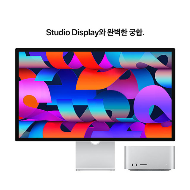 맥 스튜디오 M3 Ultra 28코어 CPU, 60코어 GPU, 96GB RAM, 1TB SSD - [MU973KH/A]