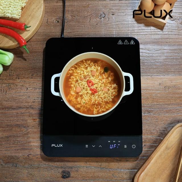 [3년무상AS] 1구 슬림 인덕션 전기레인지 PLX-EIR0120SLBK (블랙 / 2000W)