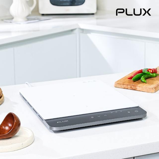 [3년무상AS] 1구 슬림 인덕션 전기레인지 PLX-EIR0120SLWT (화이트 / 2000W)